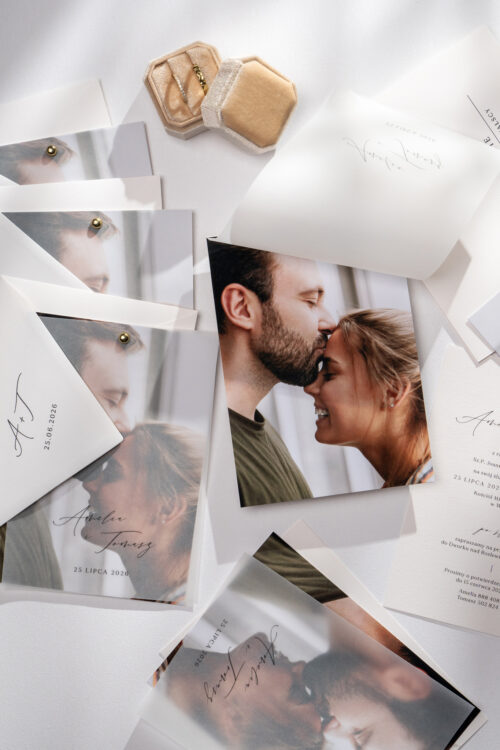 Zaproszenia ślubne ze zdjęciem - Perfect Moment II